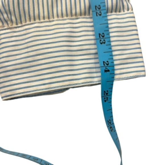 🛍️2 for $25 Sale🛍️ Embroidered Shoe Fashion Striped Long‎ Sleeve Button Up XL - Picture 5 of 11